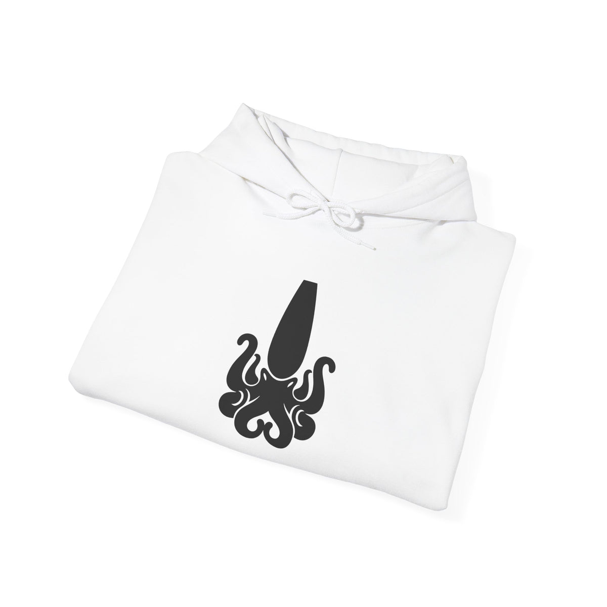 Kaiju Nails Emblem Hoodie — Black Kaiju Nails Logo Pullover