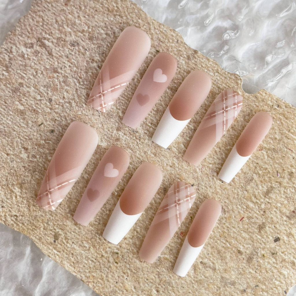 Coffee Date Artistry Press On Nail Set